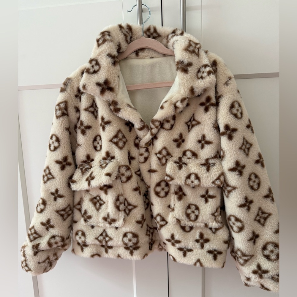 Faux fur jacket